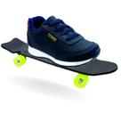 Tenis Infantil Masculino Casual, Escolar de Meninos Original E Skate