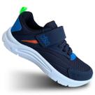 Tênis Infantil Masculino Klin New Sport 480065 calçado de menino sem cadarço