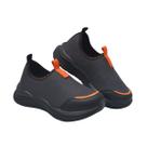 Tênis Infantil Masculino Leve Flexível Slip On Respirável Casual Moda Barato