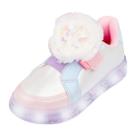 Tênis Infantil Menina Casual Candy Color Luz Sneaker Pampili