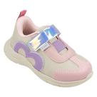 Tênis Infantil Menina Mini Soft Bege/Colorido - Pampili