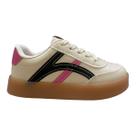 Tenis Infantil Menina Molekinha Camurça Casual Street 2582.103 Bege