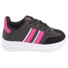 Tênis Infantil Menina Via Vip VV4516 - Preto Tênis Infantil Menina Via Vip VV4516 - Preto