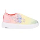 Tênis Infantil Meninas Bibi Glam Stitch e Angel Amarelo