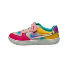 Tênis Infantil Meninas Pink Cano Baixo Ortopasso