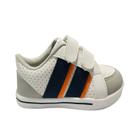 Tênis Infantil Menino Casual Branco Sapatenis Pequito