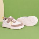 Tênis Infantil Menino K Soft Off White Marinho Escolar Casual Confortável Leve Anatômico -