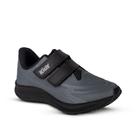 Tênis Infantil Menino Kidy Super Conforto Respitec Grafite/Preto - Tênis Infantil Menino Kidy Super Conforto Respitec Grafite/Preto -