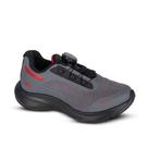 Tênis Infantil Menino Kidy Super Leve Disc Grafite Esportivo - Tênis Infantil Menino Kidy Super Leve Disc Grafite Esportivo -