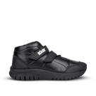 Tênis Infantil Menino Kidy Ultra Flex Preto Cano Médio Casual Confortável Leve -
