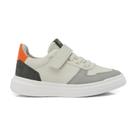 Tênis Infantil Menino Klin Capri Mini Gelo/Grafite/Laranja