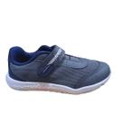 Tênis Infantil Meninos Flex Light tiras autocolantes - Azul/Cinza Tênis Infantil Meninos Flex Light tiras autocolantes - Azul/Cinza