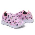 Tênis Infantil Minie Escolar Calce Facil Leve Confortável Rosa Com Rosa Tênis Infantil Minie Escolar Calce Facil Leve Confortável Rosa Com Rosa