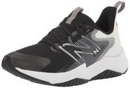 Tênis Infantil New Balance Rave Run V2 Preto e Branco com Cadarço 5,5 Extra Largura
