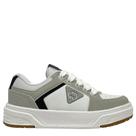 Tênis Infantil Ollie Masculino Branco e Cinza Casual Volt3 Tênis Infantil Ollie Masculino Branco e Cinza Casual Volt3