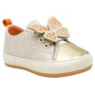 Tênis Infantil Ortofino Feminino Borboleta Off White