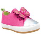 Tênis Infantil Ortofino Feminino Borboleta Pink