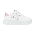 Tênis Infantil Pink Cats Branco V6211 Tênis Infantil Pink Cats Branco V6211