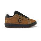 Tênis Infantil Qix Combat Suede Cor:Caramelo e PretoTamanho:32