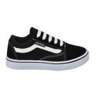 Tênis Infantil Skate Escolar Unissex Haymax Costurado na Lateral Confotavel Resistente