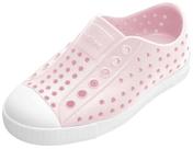 Tênis Infantil Slip-On Native Shoes Jefferson Rosa e Branco 13 Tênis Infantil Slip-On Native Shoes Jefferson Rosa e Branco 13