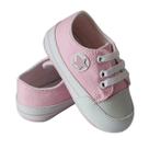 Tenis Infantil Star Baby Menina Confort Estilo Super Luxo Glamour - Rosa Claro