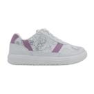 Tênis Infantil Vissi Menina Branco/Lilás