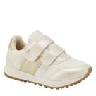 Tenis Infantil Walk Mini 216 Off White/Off White Perolizado