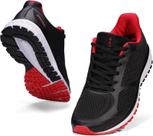 Tênis Joomra Whitin Masculinos Running Size 10 Black Red Mesh Tênis Joomra Whitin Masculinos Running Size 10 Black Red Mesh