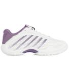 Tênis K-Swiss Hypercourt Express 3 - Clay - Saibro - Branco e Roxo
