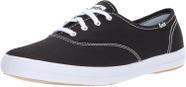 Tênis Keds Champion Lace Up unissex em lona preta