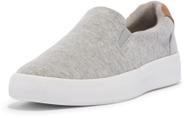 Tênis Keds Pursuit Slip On feminino, camisa cinza, tamanho 10,5 de largura