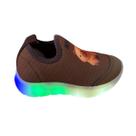 Tênis Kidy Flex Light Luzes Capivara Marrom Infantil Tênis Kidy Flex Light Luzes Capivara Marrom Infantil