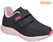 Tenis Kidy Infantil 4381004 Preto/Rosa