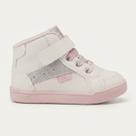 Tênis Klin Baby Sky Infantil Branco com Rosa