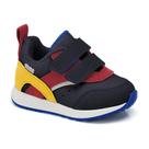 Tênis Klin Baby Walk 453 Marinho/Vemelho/Amarelo