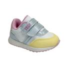 Tênis Klin Baby Walk 453112 Branco/Azul/Amarelo