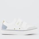 Tênis Klin Freestyle Mini Sem Cadarço Infantil Branco e Azul