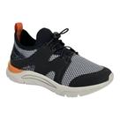 Tênis Klin Infantil New Sport 480020 Preto Grafite Laranja
