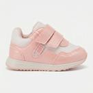 Tênis Klin Mini Walk Infantil Branco com Rosa Tênis Klin Mini Walk Infantil Branco com Rosa