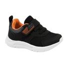 Tênis Klin New Sport Mini 199122 Preto/Grafite/Laranja Tênis Klin New Sport Mini 199122 Preto/Grafite/Laranja