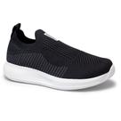 Tênis Knit Malha Mississipi Q8793 Feminino - Preto