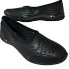 Tênis kolosh c3182 conforto em slip on de fácil calce sintético preto