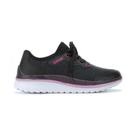 Tênis kolosh esportivo feminino preto de calce fácil k8382