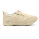 Tênis Kolosh K7032 Sneaker Plataforma Anabela Ziper Slip On Feminino
