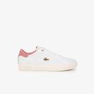 Tênis Lacoste de couro feminino PowerCourt
