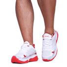 Tênis Leão Fortaleza Esporte Lançamento Conforto - Branco e Vermelho Tênis Leão Fortaleza Esporte Lançamento Conforto - Branco e Vermelho
