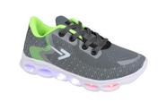 Tenis Led Menino Juvenil Casual Cadarço Luzes Leve Macio Tenis Led Menino Juvenil Casual Cadarço Luzes Leve Macio