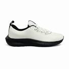 Tênis LS Esportivo Basic Casual Branco e Preto Leve Confortável Unissex Detalhe Refletivo Tênis LS Esportivo Basic Casual Branco e Preto Leve Confortável Unissex Detalhe Refletivo
