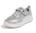 Tênis LUCKY STEP Kid's Glitter Running para crianças grandes 4
